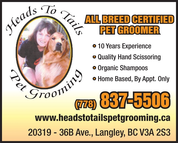Heads to Tails Pet Grooming